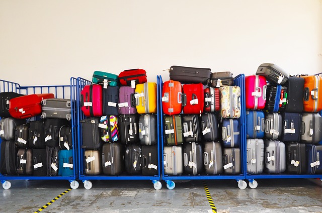 Luggage in Airport for travel